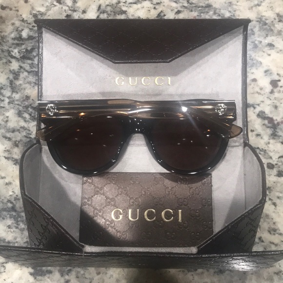 Gucci Dark Havana brown sunglasses - Picture 3 of 8